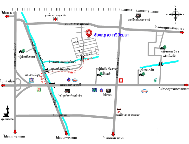 บ้านมือสองตกแต่งใหม่ โครงการ ชัยพฤกษ์ ทวีวัฒนา แบรนด์ LH เนื้อที่ 51 ตร.ว. ตอบโจทย์ทุกการอยู่อาศัย ด้วยฟังก์ชัน 3 ห้องนอน 2 ห้องน้ำ 1 ที่จอดรถ บนทำเลศักยภาพ เชื่อมต่อทางคู่ขนานลอยฟ้าบรมราชชนนี ใกล้ ม.มหิดล และเซ็นทรัลศาลายา